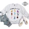 Karma Is A Cat Tshirt Sweatshirt Hoodie Mens Womens Kids Taylor Swift T Shirt Sweet Like Honey Karma Is A Cat Purring In My Lap Shirts Gift For Swiftie Taylors Version