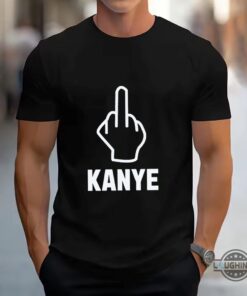 Kayne West New Tshirt Middle Finger Kayne West New Tshirt Middle Finger