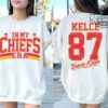 Kc Chiefs Sweatshirt Tshirt Hoodie Womens Mens Double Sided Vintage Kansas City Chiefs Crewneck Football Shirts In My Chiefs Era Travis Kelce 87 Jersey Number T Shirt