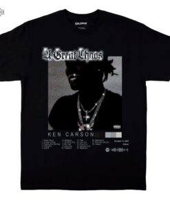 Ken Carson Album Tee A Great Chaos Tshirt Sweatshirt Hoodie Mens Womens Music Gift For Fans Ken Carson Album Tee A Great Chaos Tshirt Sweatshirt Hoodie Mens Womens Music Gift For Fans