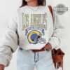 La Rams Shirt Sweatshirt Hoodie Mens Womens Kids Establishes 1936 Los Angeles Rams Shirts Nfl Rams Football Tshirt Vintage Rams Game Day Shirt