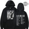 Lana Del Rey Shirt Lana Del Rey Tour 2023 Hoodie Double Sided Lana Del Rey Tour Shirt Lana Del Rey T Shirt