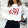 Lana Del Rey Sweatshirt Tshirt Hoode Mens Womens Red Logo Lana Del Rey Merch Concert Tour Shirts Lana Del Rey Ahs American Horror Story T Shirt Gift For Fan
