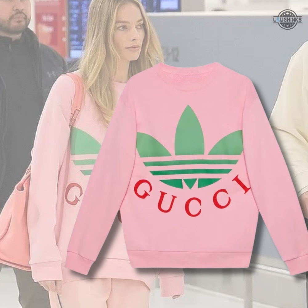 Margot Robbie Adidas X Gucci Sweatshirt T Shirt Hoodie Replica Margot Robbie Adidas X Gucci Sweatshirt T Shirt Hoodie Replica