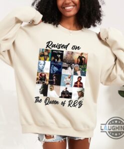Mary J Blige T Shirt Raised On The Queen Of Randb Mary J Blige T Shirt Raised On The Queen Of Randb