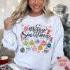 Merry Swiftmas Sweatshirt Tshirt Hoodie Mens Womens The Eras Tour Christmas Shirts