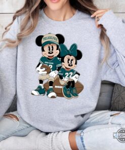 Mickey And Minnie Philadelphia Eagles Shirt Mickey And Minnie Philadelphia Eagles Shirt