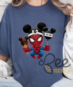Mickey Mouse Ears Spiderman Funny Shirt Mickey Mouse Ears Spiderman Funny Shirt