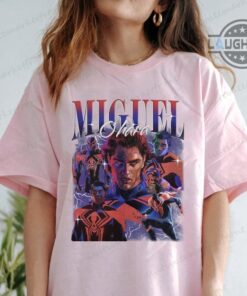 Miguel O Hara Vintage Shirt New Spider man 2099 Graphic Tee Across the Spider Verse Spider punk Marvel Miguel O Hara Vintage Shirt New Spider man 2099 Graphic Tee Across the Spider Verse Spider punk Marvel