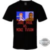 Mike Tyson T Shirt Sweatshirt Hoodie Mens Womens Kids Jake Paul Vs Mike Tyson Punch Out Game Tshirt Combat Mike Tyson 2024 Graphic Tee Tyson Fight Gift