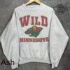 Mn Wild Sweatshirt Tshirt Hoodie Mens Womens Kids Retro Nhl Minnesota Wild Ice Hockey Shirts Vintage Gift For Fan Game Day T Shirt