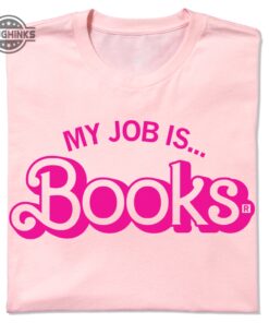 My Job Is Books Tshirt Adults Kids My Job Is Book Ken Shirt Barbie Font Sweatshirt Hoodie Funny Book Shirts Barbie Parody Shirt Gifts For Book Lovers