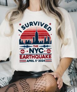 New York Earthquake T Shirt New York Earthquake T Shirt