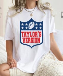 Nfl Taylors Version Shirt Sweatshirt Hoodie Mens Womens Kids Nfl Logo Taylor Swift T Shirt Travis Kelce Super Bowl Shirt Funny Football Travis And Taylor Shirts Nfl Taylors Version Shirt Sweatshirt Hoodie Mens Womens Kids Nfl Logo Taylor Swift T Shirt Travis Kelce Super Bowl Shirt Funny Football Travis And Taylor Shirts