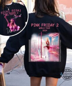Nicki Minaj Shirts Sweatshirts Hoodies Mens Womens Nicki Minaj Graphic Tee Pink Friday 2 Shirt Vintage Hot Rapper Queen 90S 2 Sided Tshirt World Tour Gift Nicki Minaj Shirts Sweatshirts Hoodies Mens Womens Nicki Minaj Graphic Tee Pink Friday 2 Shirt Vintage Hot Rapper Queen 90S 2 Sided Tshirt World Tour Gift