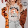 Nightmare Before Coffee Funny Halloween Shirt For Mens Womens Halloween Shirt Kids Skeleton Halloweent Shirt Funny Coffee T Shirt