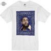 Nipsey Hussle Tshirt Blue Bandana Tshirt Sweatshirt Hoodie Mens Womens Music Gift For Fans