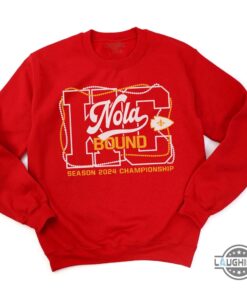 Nola Bound Kc Chiefs Football Conference Champions Shirt Nola Bound Kc Chiefs Football Conference Champions Shirt
