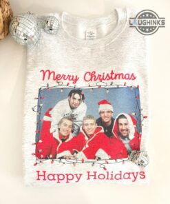 Nsync Christmas Sweatshirt Tshirt Hoodie Mens Womens Vocal Group Nsync Merry Christmas Happy Holidays Shirts Nsync Christmas Sweatshirt Tshirt Hoodie Mens Womens Vocal Group Nsync Merry Christmas Happy Holidays Shirts