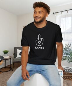 Original Middle Finger Kanye Shirt Enough Is Enough