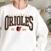 Orioles Sweatshirt T Shirt Hoodie Mlb Baltimore Orioles Sweatshirt Est 1954 Womens Mens Baltimore Orioles Shirts Near Me Baltimore Orioles T Shirts Vintage