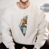 Palestinian Shirt Sweatshirt Hoodie Free Palestine Map Shirts Palestine Flag Tshirt
