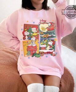 Peanuts Sweatshirt Tshirt Hoodie Vintage Charlie Brown And Friends Merry Christmas Sweatshirt Christmas Family Matching 2023 Shirts Snoopy Ugly Christmas Sweater Peanuts Sweatshirt Tshirt Hoodie Vintage Charlie Brown And Friends Merry Christmas Sweatshirt Christmas Family Matching 2023 Shirts Snoopy Ugly Christmas Sweater
