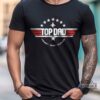 Personalized Top Dad Shirt Top Gun Best Custom Fathers Day Gift For Dads