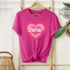 Pink Barbie Shirt Womens Girls Barbie Shirt Barbie Tee Shirt Womens Barbie Shirts For Adults Kids Margot Robbie Barbie Outfits