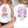 Pink Tshirt Double Sided Pink Concert Tshirt Canada Uk Us Pink Tour 2023 Sweatshirt Pink Carnival Tour Shirt Pink Summer Carnival 2023 Shirt