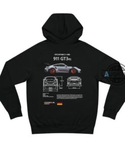 Porsche 911 Sweatshirt Tshirt Hoodie Mens Womens 2 Sided Porsche 911 Gt3 Rs Shirts Gift For Car Guys Introduced In 2003 Motorsport Tee Porsche 911 Sweatshirt Tshirt Hoodie Mens Womens 2 Sided Porsche 911 Gt3 Rs Shirts Gift For Car Guys Introduced In 2003 Motorsport Tee
