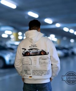 Porsche Gt3 Rs Graphic Tee Shirt Sweatshirt Hoodie Mens Womens Back Side Porsche 911 Gt3 Rs Aesthetic Tshirt Trending Automobile Gift For Car Guys Drivers Porsche Gt3 Rs Graphic Tee Shirt Sweatshirt Hoodie Mens Womens Back Side Porsche 911 Gt3 Rs Aesthetic Tshirt Trending Automobile Gift For Car Guys Drivers