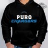 Puro Chargers Hoodie Tshirt Sweatshirt Mens Womens Los Angeles Chargers Football Outfit Justin Herbert Postgame Press Conference Vs Raiders Shirts