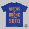 Queens Is Better Than The Bronx Juan Soto Shirt Funny New York Mets T Shirt Gift For Baseball Fans