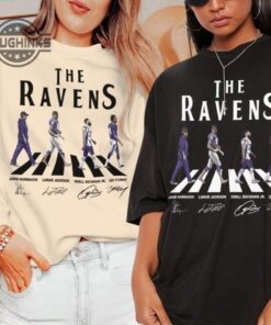 Ravens Hoodie Tshirt Sweatshirt Ravens Walking Abbey Road Signatures Shirts Baltimore Ravens Football John Harbaugh Lamar Jackson Odell Beckham Jr Zay Flowers Ravens Hoodie Tshirt Sweatshirt Ravens Walking Abbey Road Signatures Shirts Baltimore Ravens Football John Harbaugh Lamar Jackson Odell Beckham Jr Zay Flowers