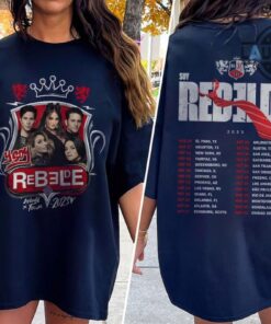 Rbd Shirts Double Sided Rbd Tour Shirt Rbd Logo Sweatshirt Hoodie Rebelde Tshirt Soy Rebelde Tour 2023 Hoodie Rbd Concert Shirt