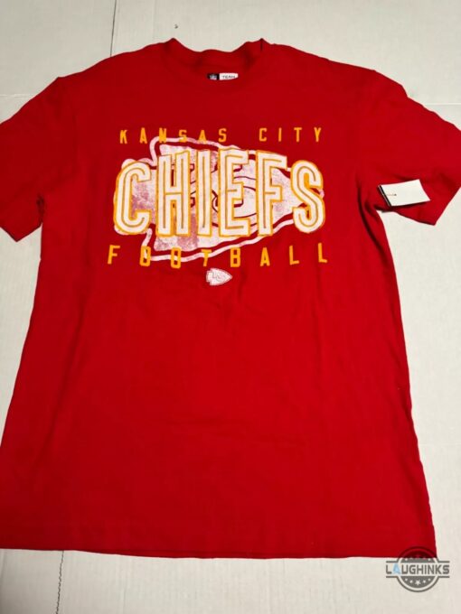 Reprinted Vintage Nfl Kansas City Chiefs Shirt Choose Color