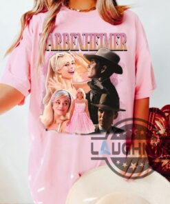 Retro Barbie Oppenheimer Shirt Mens Womens Kids Youth Adults Barbieheimer Shirt Barbieoppenheimer Double Feature Retro Barbie Oppenheimer Shirt Mens Womens Kids Youth Adults Barbieheimer Shirt Barbieoppenheimer Double Feature