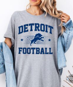 Retro Detroit Lions Football Crewneck Sweatshirt T Shirt Hoodie Detroit Game Day Tee Retro Detroit Lions Football Crewneck Sweatshirt T Shirt Hoodie Detroit Game Day Tee