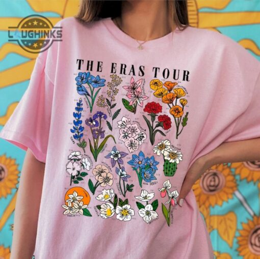 Retro Taylor Swift The Eras Tour State Flowers Shirt The Eras Tour Shirt Swiftie Shirt Taylor Concerts Shirt Mens Womens Tshirt Sweatshirt Hoodie