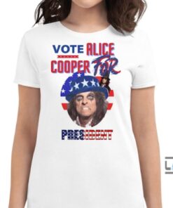 Rock The Vote For Alice Cooper For President Shirt Election Tee 2024 Rock The Vote For Alice Cooper For President Shirt Election Tee 2024