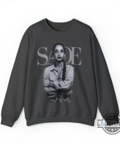 Sade Tshirt Sweatshirt Hoodie Mens Womens Sade Crewneck Shirts 80S Pop Vintage Tee