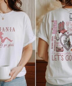 Shania Twain T Shirt Sweatshirt Hoodie Double Sided Lets Go Girls Tshirt Shania Twain Concert Outfit Shania Twain Tour 2023 Shirts Shania Twain Songs Still The One Shania Twain T Shirt Sweatshirt Hoodie Double Sided Lets Go Girls Tshirt Shania Twain Concert Outfit Shania Twain Tour 2023 Shirts Shania Twain Songs Still The One