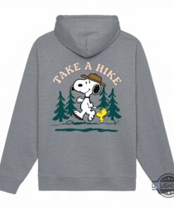 Snoopy Hiking Take A Hike Shirt