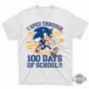 Sonic 100 Days Of School Shirt