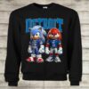 Sonic And Knuckles Detroit Lions Football Shirt