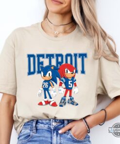 Sonic And Knuckles Detroit Lions Shirt 2024 Sonic And Knuckles Detroit Lions Shirt 2024