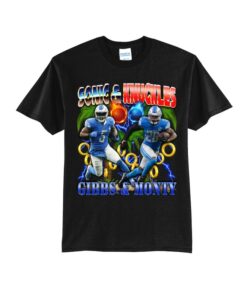 Sonic And Knuckles Detroit Lions T Shirt Sweatshirt Hoodie Gibbs And Monty Shirt Sonic And Knuckles Detroit Lions T Shirt Sweatshirt Hoodie Gibbs And Monty Shirt
