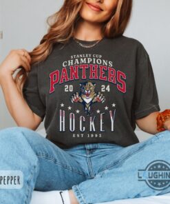 Stanley Cup Champions 2024 Florida Panthers Tshirt Sweatshirt Hoodie Nhl Hockey Gift For Fans Stanley Cup Champions 2024 Florida Panthers Tshirt Sweatshirt Hoodie Nhl Hockey Gift For Fans