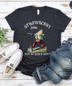 Strawberry Jams But My Glock Dont Meme Shirt Frog With Gun Funny T Shirt Sweatshirt Hoodie Strawberry Jams But My Glock Dont Meme Shirt Frog With Gun Funny T Shirt Sweatshirt Hoodie